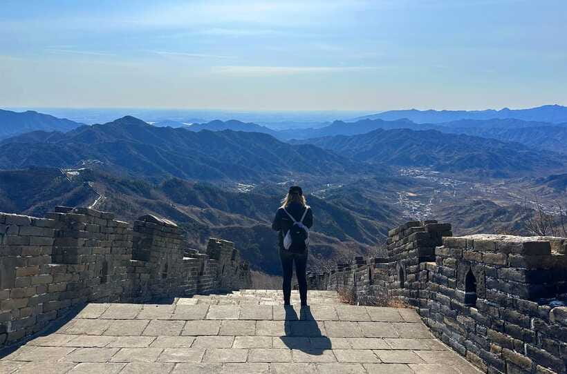 Mutianyu Great Wall 5-KM Guided Hike with Uphill Cable Car - From Tower 14 toward Tower 20