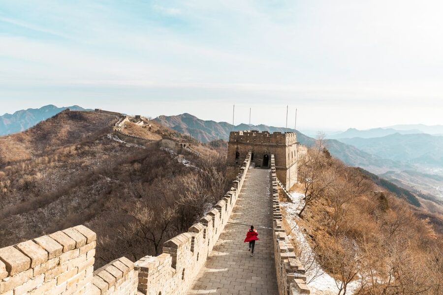 Mutianyu Great Wall Bus Group Tour - Entering Mutianyu with passport-based ticketing