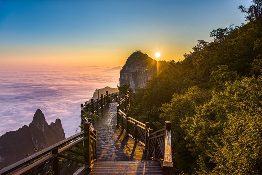 Private Day Tour to Tianmen Mountain & Glass Walk - The 7,455-meter ride up the mountain
