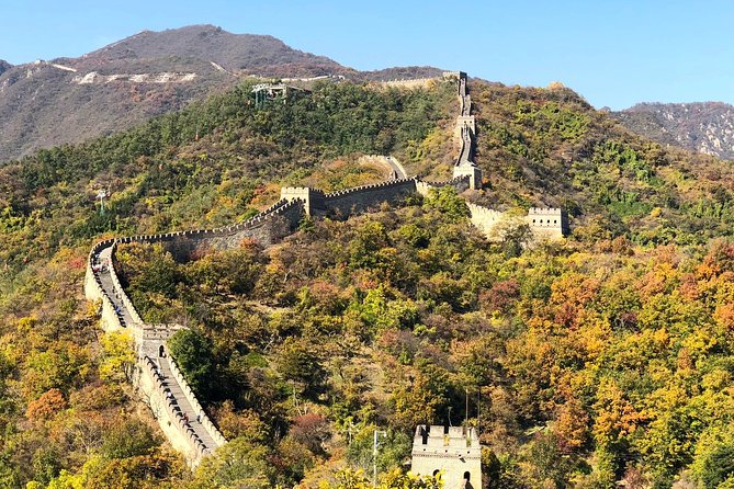 Private Great Wall Tour from Tianjin Cruise Port - The included cable car saves your legs