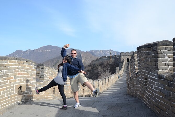 Private Mutianyu Great Wall Day Tour From Beijing City/Airport - Riding up to the wall