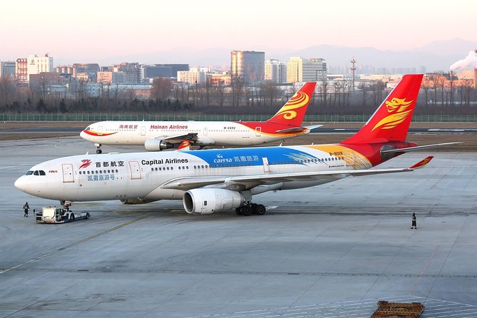 Private Round Way Transfers: Beijing INTL Airport (PEK & PKX) - PEK and PKX require careful checking