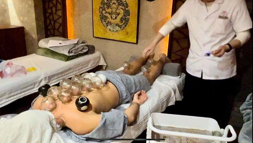 Shanghai:Authentic Chinese Body/Foot Massage, Hair& Head SPA - Cupping and what the marks mean