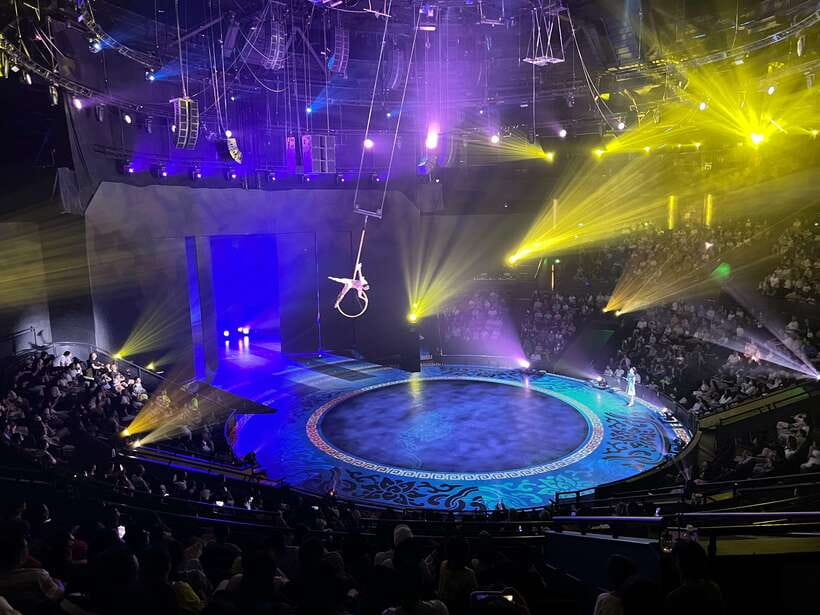 Shanghai: Circus World ERA Theatre Acrobatics Ticket - Choosing between Section A and Section B