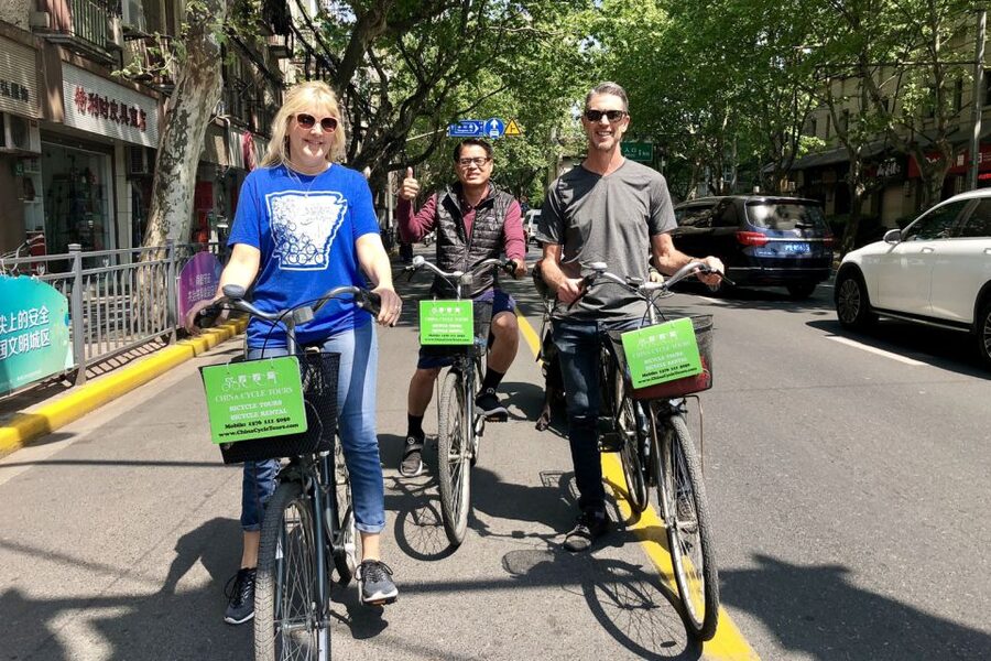 Shanghai: Half-Day Biking and Local Food Tour - What riding in Shanghai actually feels like