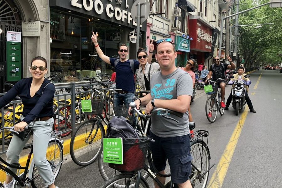 Shanghai: Half-Day Biking and Local Food Tour - Starting near South Shanxi Road
