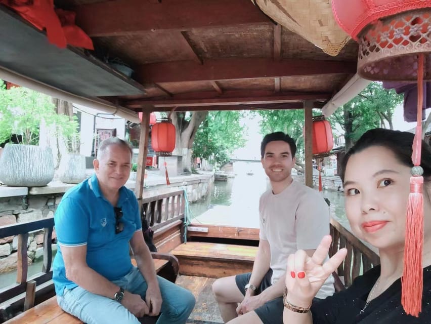 Shanghai: Zhujiajiao Private Tour w/ Boat Ride & Garden - The canal boat is the tour’s calmest moment