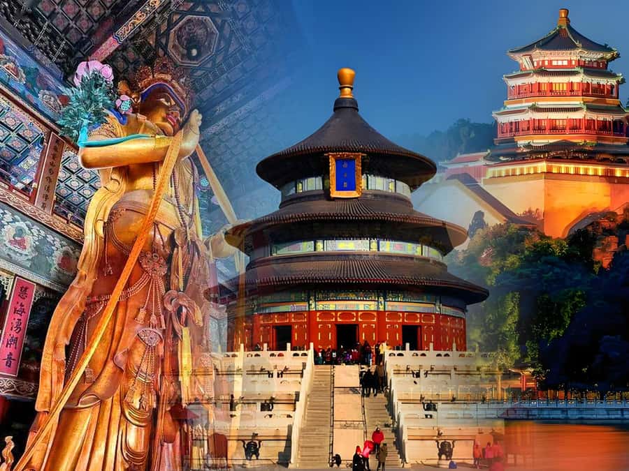 Temple Heaven, Summer Palace, Lama Temple, Hutong Bus Tour - Yonghe Lama Temple: a different side of Beijing worship