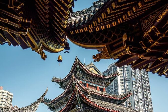 True Taste of Chongqing: Offbeat Walks & Hotpot in One Day - Kuixing Building gives you a city-sized view