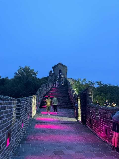 Twilight Glow at Mutianyu Great Wall Evening Bus Tour+Ticket - Three and a half hours on the Great Wall