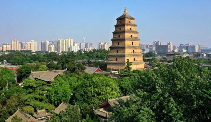 Xi'an: Daci'en Temple(Great Wild Goose Pagoda) E-ticket - A quiet corner in central Xian