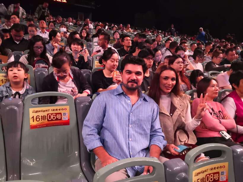 Xi'an Silk Road: Legend of Camel Bell Show Ticket w/Transfer - The revolving seats are more than a gimmick