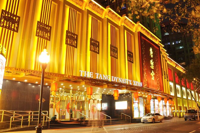 Xi'an Tang Dynasty Show Ticket Optional Dumplings or Royal Dinner - Key points at a glance