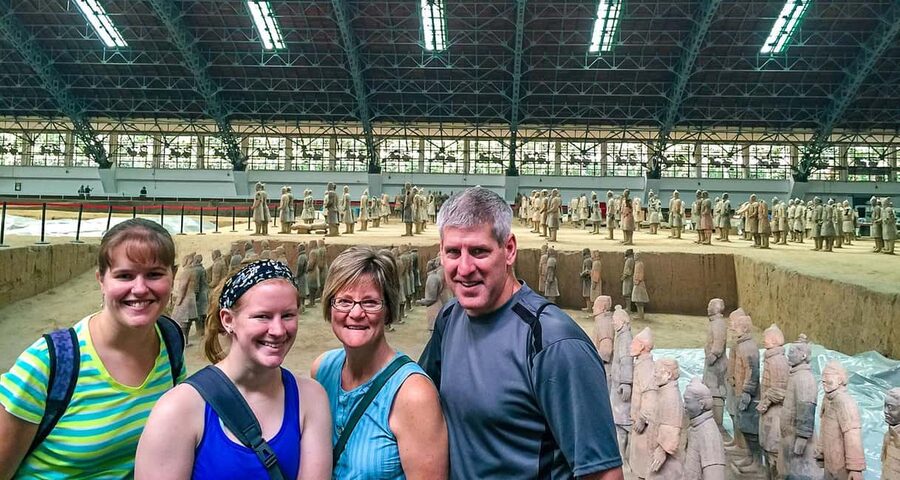 Xi'an: Terracotta Army, Lunch, City Wall, Pagoda, Bazaar - Walking the ancient City Wall