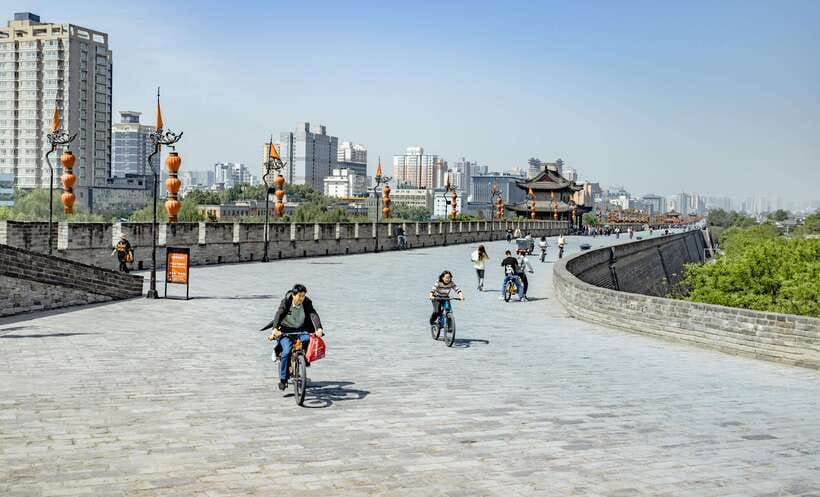 Xi'an: Xi’an City Wall South Gate(Yongningmen) Entry Ticket - What you see once you reach the rampart
