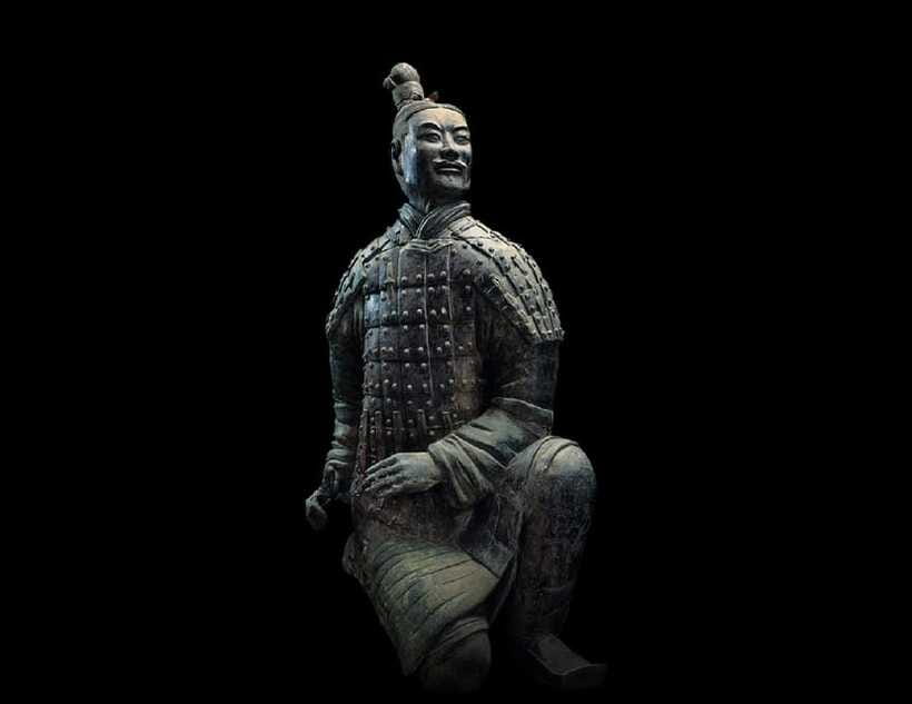 Xian Terra Cotta Warriors Ticket Only - The first view of the life-sized army