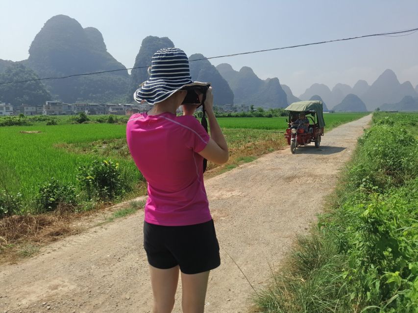 Yangshuo: Full-Day Private Countryside Hiking Tour - Moon Hill and the Yangshuo stop