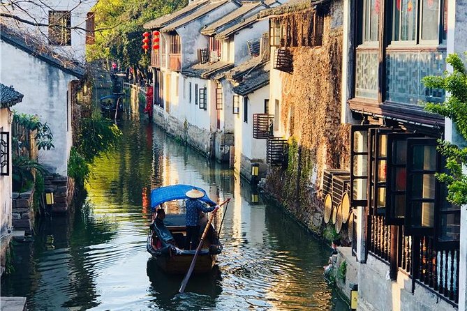 Zhujiajiao Water Town and Shanghai Highlights Private Trip - Walking through Zhujiajiao’s canals and old lanes