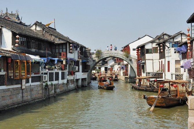 Zhujiajiao Water Village Half Day Tour - Seeing Zhujiajiao from the canal
